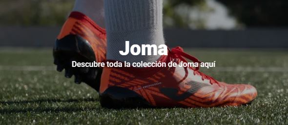 futbol factory joma codigo descuento